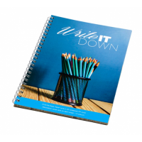 Desk-Mate® A5 spiral notebook