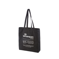 Black Premium Canvas Shopper