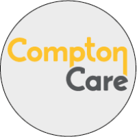 Compton Care - Stamped Iron Soft Enamel Badge (30mm)
