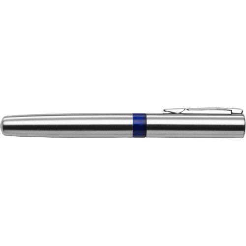 Saltzburg steel ballpen with black ink.