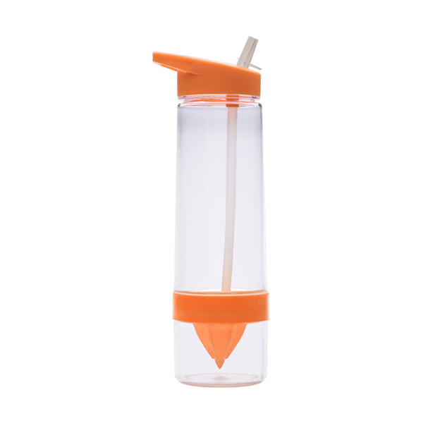 Tritan plastic water bottle.