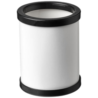 Deva round card pen holder with plastic trim