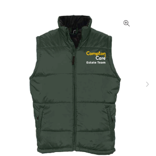 Compton Estates Body Warmer - Forrest Green