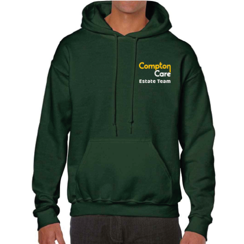 Compton Estates - Hooded Sweatshirt- Forrest Green