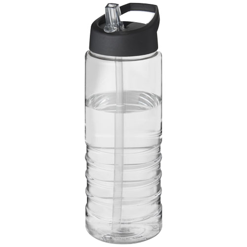 H2O Treble 750 ml spout lid sport bottle